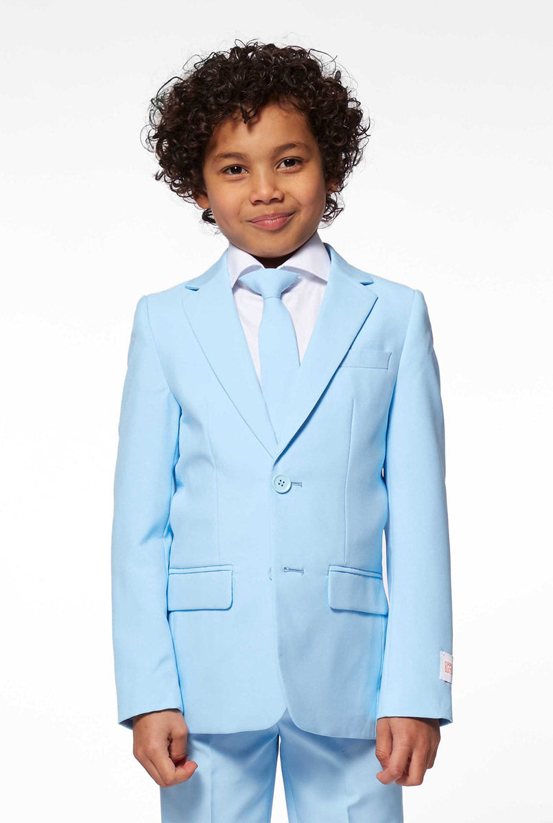 Cool Blue Light Blue Suit Pastel suit OppoSuits