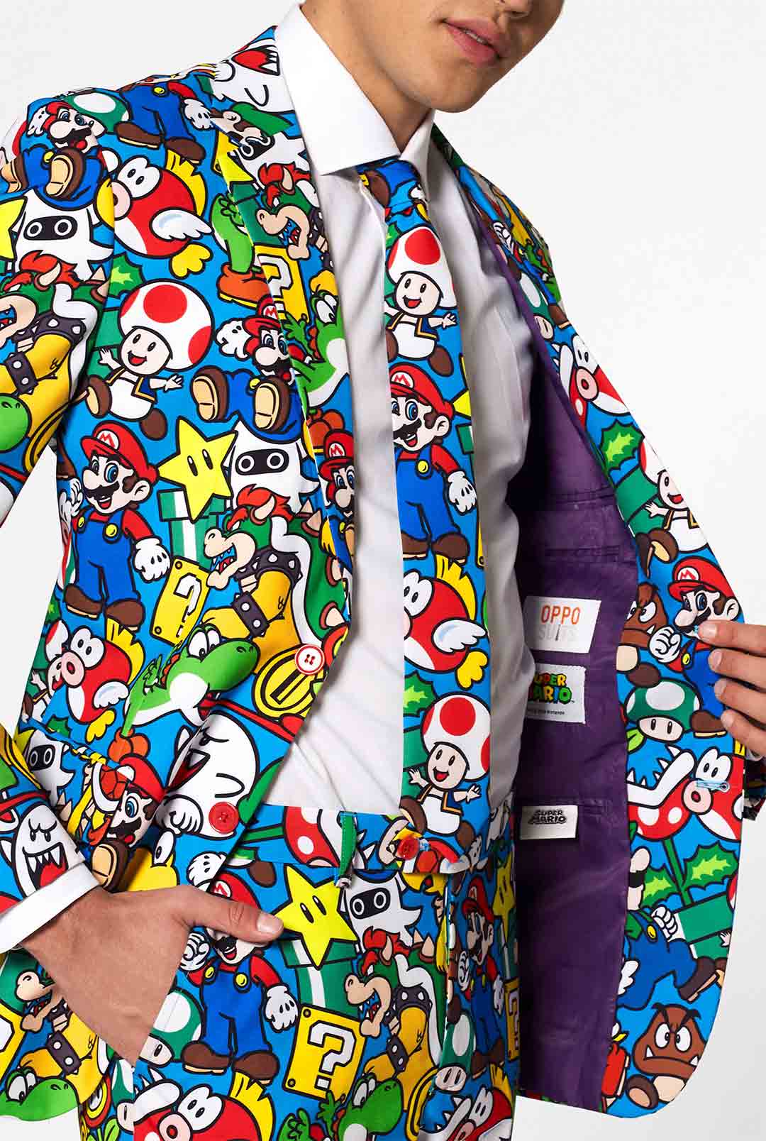 Super Mario™ Suit | Licensed Nintendo Suit | | OppoSuits